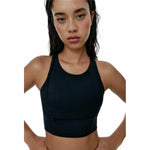 Sporttop für Frauen Black Limba Diardi Schwarz
