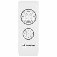 Deckenventilator mit Lampe Orbegozo CP 104132 60 W Schwarz