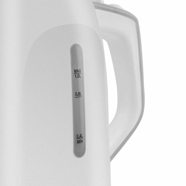 Wasserkocher Orbegozo KT 5011 Weiß Kunststoff 1100 W 1 L