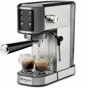Manuelle Express-Kaffeemaschine Orbegozo 18290 OR Silberfarben