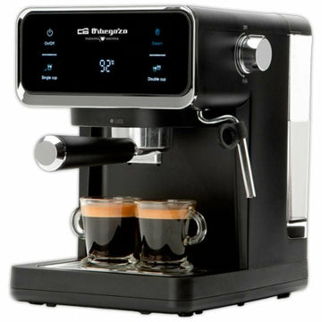Manuelle Express-Kaffeemaschine Orbegozo 18309 Schwarz