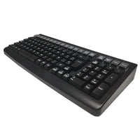 Tastatur Mustek MKB-800 Qwerty Spanisch Schwarz