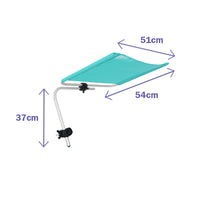Marbueno Kippbarer Aluminium-Sonnenschirm Sortiment Strand und Pool 51X54X37cm 10366