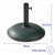 Marbueno Sonnenschirmbasis Rund Beton 36x29,5 cm 11KG Grün Garten, Pool, Terrasse 10443