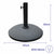 Marbueno Base Sonnenschirm Rund Beton 45x36 cm 20KG Grau Garten, Pool, Terrasse