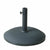 Marbueno Base Sonnenschirm Rund Beton 50x37 cm 25KG Schwarz Garten, Pool, Terrasse
