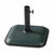 Marbueno Base Sonnenschirm Quadratisch Beton 35X35X5,2 cm 11KG Grün Garten 10456