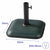 Marbueno Base Sonnenschirm Quadratisch Beton 35X35X5,2 cm 11KG Grün Garten 10456