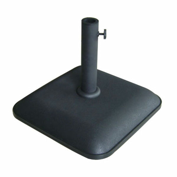 Marbueno Base Sonnenschirm Quadrat Beton 45X45X7,3 cm 25KG Schwarz Garten, Pool 10458