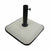 Marbueno Base Schirm Quadrat Beton 45X45X7,3 cm 25KG Weiß Garten, Pool, Terrasse