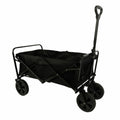 Marbueno Faltbarer Multiuswagen Stahl 150 KG Schwarz Garten, Strand, Camping 86X50X59 cm