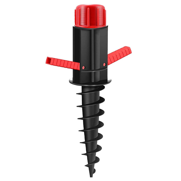 Marbueno Pincho Parasol Kunststoff Schwarz 37x6x6 cm Strand und Garten 10505