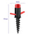 Marbueno Pincho Parasol Kunststoff Schwarz 37x6x6 cm Strand und Garten 10505