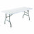 Marbueno Klapptisch Resina Weiß 180X70X74 cm Catering, Strand und Camping 10529