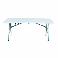 Marbueno Klapptisch Resina Weiß 180X70X74 cm Catering, Strand und Camping 10529