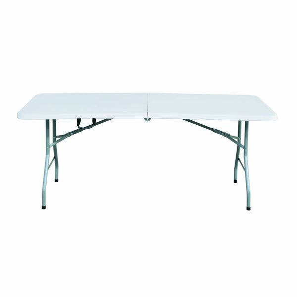 Marbueno Klapptisch Resina Weiß 180X70X74 cm Catering, Strand und Camping 10529