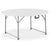 Marbueno Klapptisch Resina Weiß D.122x74 cm Catering, Strand und Camping 10530