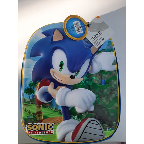 Schulrucksack 3D Sonic 32 x 25 x 10 cm