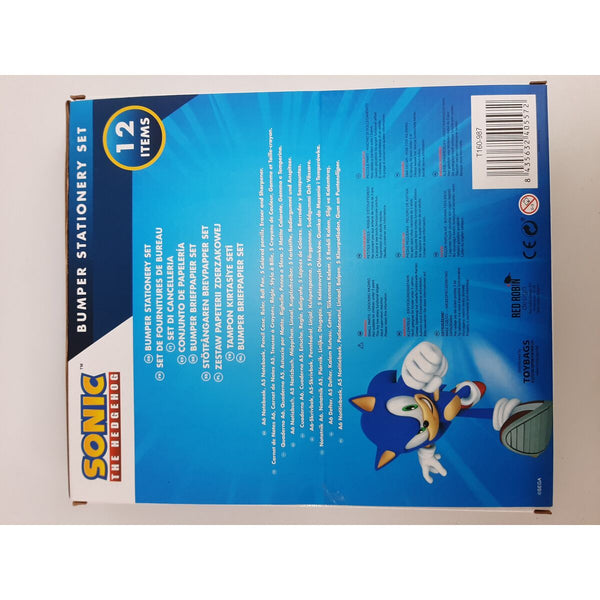 Papierwaren-Set Sonic 29,5 x 22 x 3 cm 12 Stücke