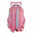 Schulrucksack mit Rädern Toybags Blin Blin Gradient Pink