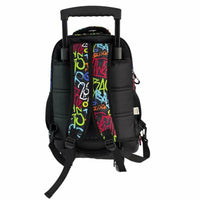 Schulrucksack mit Rädern Toybags Grafitti