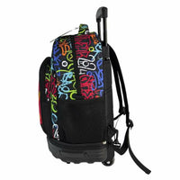 Schulrucksack mit Rädern Toybags Grafitti