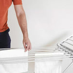 Klappbarer elektrischer Wäscheständer Fulmo 94 x 54 x 70 cm Kunststoff 4 Kg (Restauriert A)