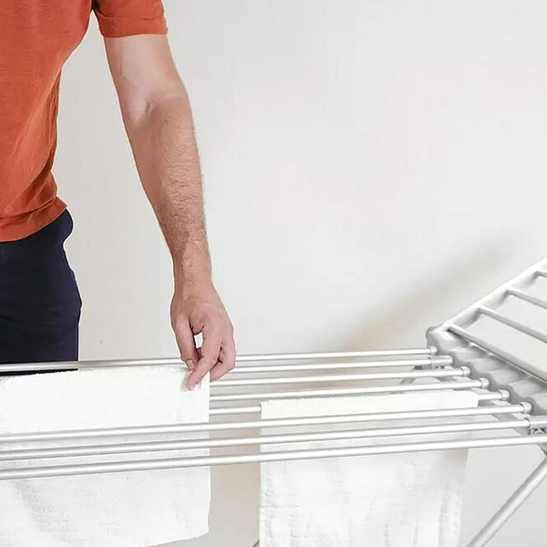 Klappbarer elektrischer Wäscheständer Fulmo 94 x 54 x 70 cm Kunststoff 4 Kg (Restauriert A)