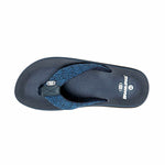 Flip Flops für Männer Brasileras Puff Marbled Blau