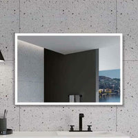 Badezimmerspiegel mit LED-Licht Ledimex SUIZ010-120NG 120 x 80 cm