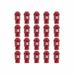 Set Muttern OMP 7075 Rot 20 uds M14 x 1,25