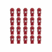Set Muttern OMP 7075 Rot 20 uds M14 x 1,25