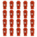 Set Muttern OMP 7075 Orange 20 uds M14 x 1,25