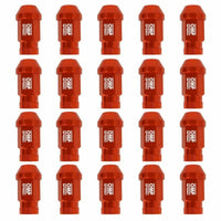 Set Muttern OMP 7075 Orange 20 uds M14 x 1,25