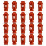 Set Muttern OMP 7075 Orange 20 uds M14 x 1,25