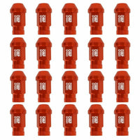 Set Muttern OMP 7075 Orange 20 uds M14 x 1,25
