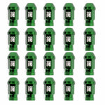 Set Muttern OMP 7075 grün 20 uds M14 x 1,25