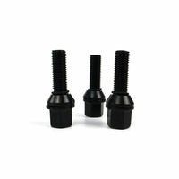 Set Muttern OMP 27 mm Schwarz 20 uds M12 x 1,25