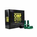 Set Muttern OMP 27 mm grün 20 uds M14 x 1,25