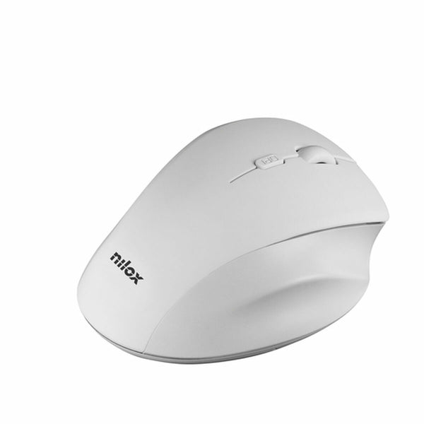 Schnurlose Mouse Nilox ERGO 3200 DPI Weiß