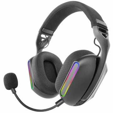 Gaming Headset mit Mikrofon Mars Gaming MHWPRO Schwarz