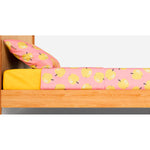 Bettwäsche-Set Benetton Gelb Rosa Standard Apfel 4 Stücke