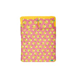 Bettwäsche-Set Benetton Gelb Rosa Apfel 4 Stücke