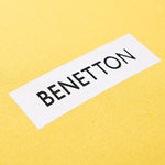 Kissen Benetton Gelb Weiß Kirschen 40 x 40 cm karriert