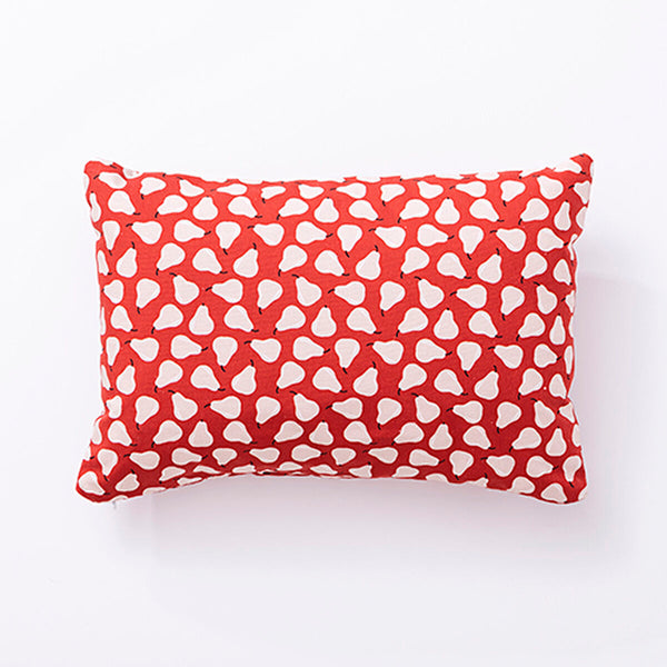 Kissen Benetton Weiß Rot Birne 35 x 50 cm