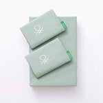 Bettwäsche-Set Benetton grün 4 Stücke