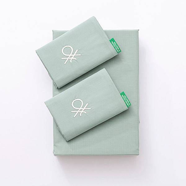 Bettwäsche-Set Benetton grün 4 Stücke