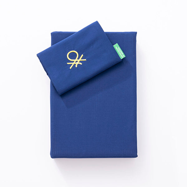 Bettwäsche-Set Benetton Blau individuell 3 Stücke