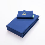 Bettwäsche-Set Benetton Blau individuell 3 Stücke