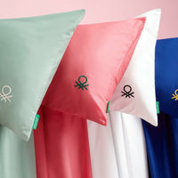 Bettwäsche-Set Benetton Rosa 4 Stücke